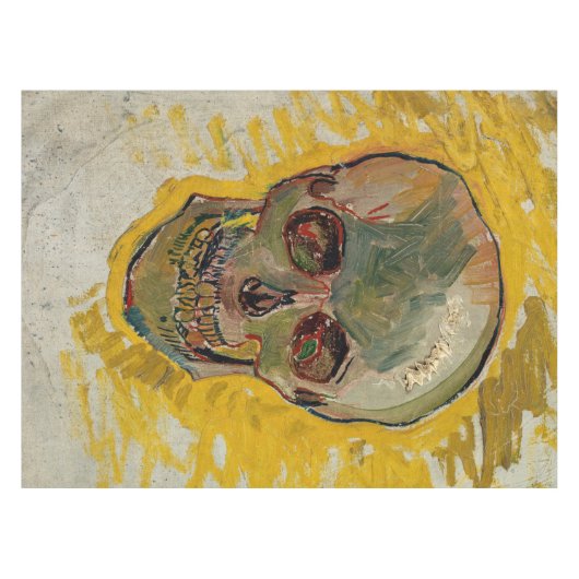 Vincent van Gogh - Skull 1887 #2 Tafelkleed (Voorkant (Horizontaal))