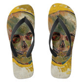 Vincent van Gogh - Skull 1887 #2 Teenslippers (Voetbed)