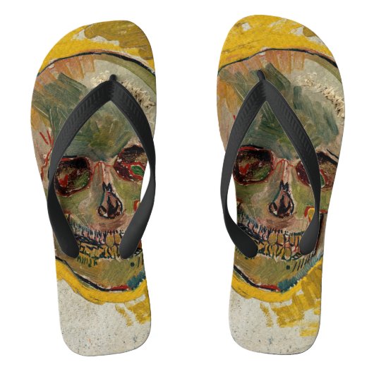 Vincent van Gogh - Skull 1887 #2 Teenslippers (Voetbed)