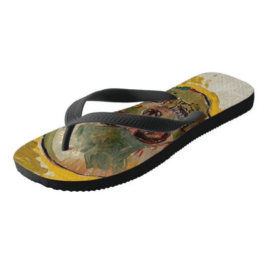 Vincent van Gogh - Skull 1887 #2 Teenslippers (Schuin)