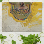 Vincent van Gogh - Skull 1887 #2 Theedoek (Gevouwen)