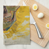 Vincent van Gogh - Skull 1887 #2 Theedoek (Quarter Fold)