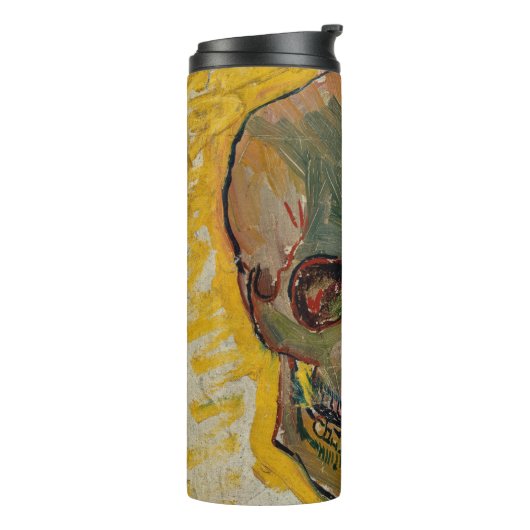Vincent van Gogh - Skull 1887 #2 Thermosbeker (Gedraaid links)
