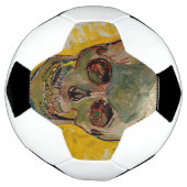 Vincent van Gogh - Skull 1887 #2 Voetbal (Gedraaid)