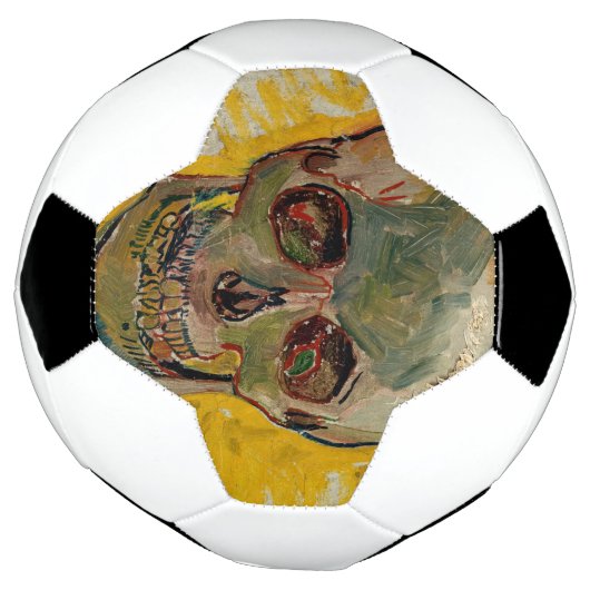 Vincent van Gogh - Skull 1887 #2 Voetbal (Gedraaid)