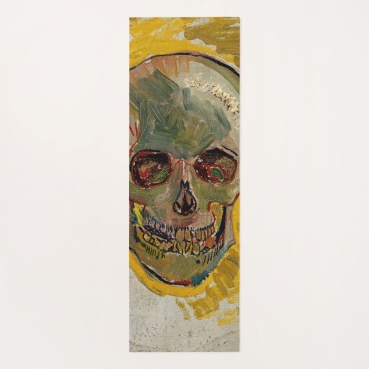 Vincent van Gogh - Skull 1887 #2 Yogamat (Achterkant)