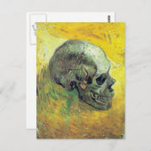 Vincent van Gogh Skull Briefkaart (Voorkant / Achterkant)