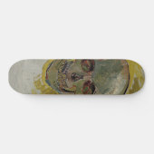 Vincent van Gogh Skull GalleryHD Fine Art Persoonlijk Skateboard (Horizontaal)