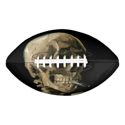Vincent van Gogh - Skull met Burning Cigarette American Football (Voorkant)