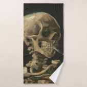 Vincent Van Gogh - Skull met Burning Cigarette Badhanddoek (Badhanddoek)