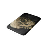 Vincent van Gogh - Skull met Burning Cigarette Badmat (Gekanteld)