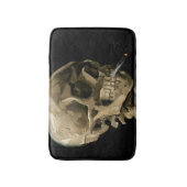 Vincent van Gogh - Skull met Burning Cigarette Badmat (Voorkant Verticaal)