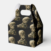 Vincent van Gogh - Skull met Burning Cigarette Bedankdoosjes (Achterkant)