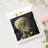 Vincent van Gogh - Skull met Burning Cigarette Bedankzakje (Gezegeld)