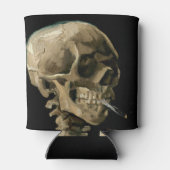 Vincent van Gogh - Skull met Burning Cigarette Blikjeskoeler (Achterkant)