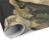 Vincent van Gogh - Skull met Burning Cigarette Cadeaupapier (Rol Hoek)