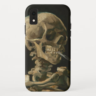 Vincent Van Gogh - Skull met Burning Cigarette Case-Mate iPhone Case