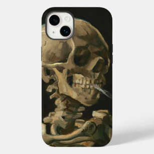 Vincent Van Gogh - Skull met Burning Cigarette Case-Mate iPhone 14 Plus Hoesje