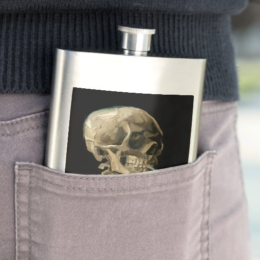 Vincent van Gogh - Skull met Burning Cigarette Flacon (Voorbeeld)