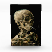 Vincent van Gogh - Skull met Burning Cigarette Fotoblokken (Voorkant)
