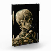 Vincent van Gogh - Skull met Burning Cigarette Fotoblokken (Links)