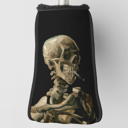 Vincent van Gogh - Skull met Burning Cigarette Golfheadcover (Draai 90)