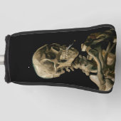 Vincent van Gogh - Skull met Burning Cigarette Golfheadcover (Voorkant)