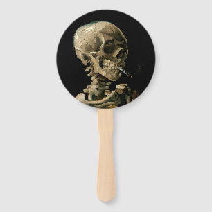 Vincent van Gogh - Skull met Burning Cigarette Handwaaier