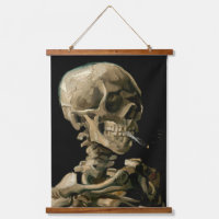Vincent van Gogh - Skull met Burning Cigarette