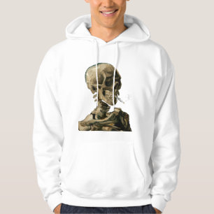 Vincent van Gogh - Skull met Burning Cigarette Hoodie