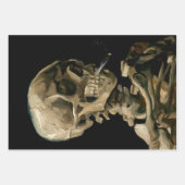 Vincent van Gogh - Skull met Burning Cigarette Inpakpapier Vel (Voorkant 3)