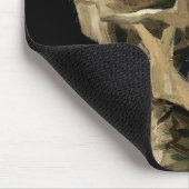 Vincent van Gogh - Skull met Burning Cigarette Muismat (Hoek)