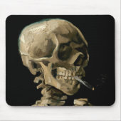 Vincent van Gogh - Skull met Burning Cigarette Muismat (Voorkant)