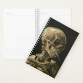 Vincent Van Gogh - Skull met Burning Cigarette Planner (Display)