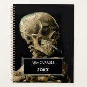 Vincent van Gogh - Skull met Burning Cigarette Planner (Voorkant)
