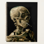 Vincent van Gogh - Skull met Burning Cigarette Planner (Voorkant)