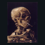 Vincent Van Gogh - Skull met Burning Cigarette Poster<br><div class="desc">Vincent Van Gogh - Skull met Burning Cigarette</div>