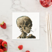 Vincent van Gogh - Skull met Burning Cigarette Servet (Insitu)