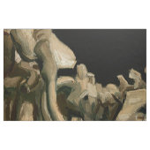 Vincent van Gogh - Skull met Burning Cigarette Stof (Fat Quarter)