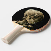 Vincent van Gogh - Skull met Burning Cigarette Tafeltennisbatje (Voorkant Gekanteld)