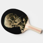 Vincent van Gogh - Skull met Burning Cigarette Tafeltennisbatje (Zijkant)