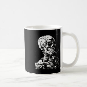 Vincent Van Gogh Skull met Sigarette Skeleton Hal Koffiemok