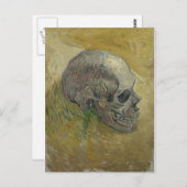 Vincent van Gogh Skull Profile GalleryHD Fine Art Briefkaart (Voorkant / Achterkant)