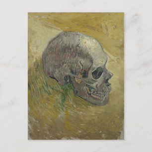 Vincent van Gogh Skull Profile GalleryHD Fine Art Briefkaart