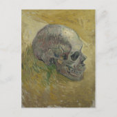 Vincent van Gogh Skull Profile GalleryHD Fine Art Briefkaart (Voorkant)