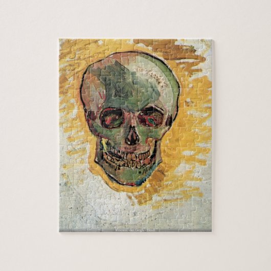 Vincent van Gogh - Skull puzzel (Verticaal)