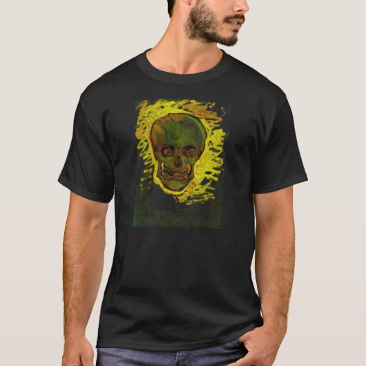 Vincent Van Gogh Skull T-shirt (Voorkant)