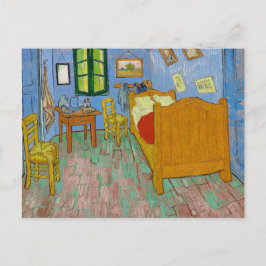 Vincent van Gogh slaapkamer. Impressionisme kamer  Briefkaart
