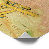 Vincent van Gogh Slaapkamer in Arles 1888 Kunstdru Poster (Hoek)