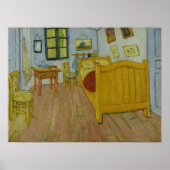 Vincent van Gogh, Slaapkamer in Arles, 1e versie Poster (Voorkant)